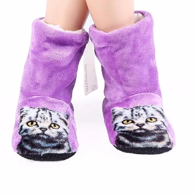 3D Cat Indoor Slippers
