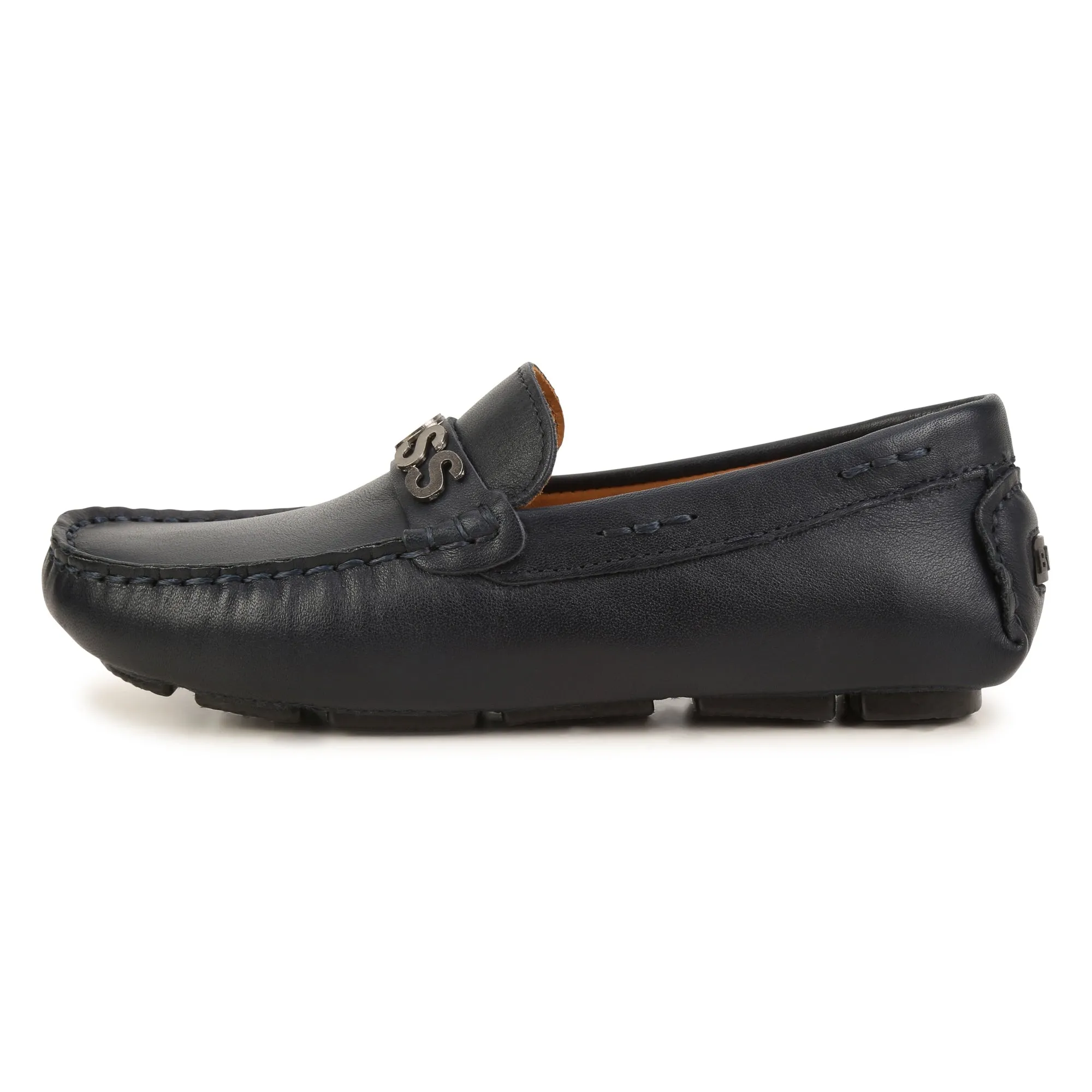 BOSS KIDSWEAR Navy Loafers