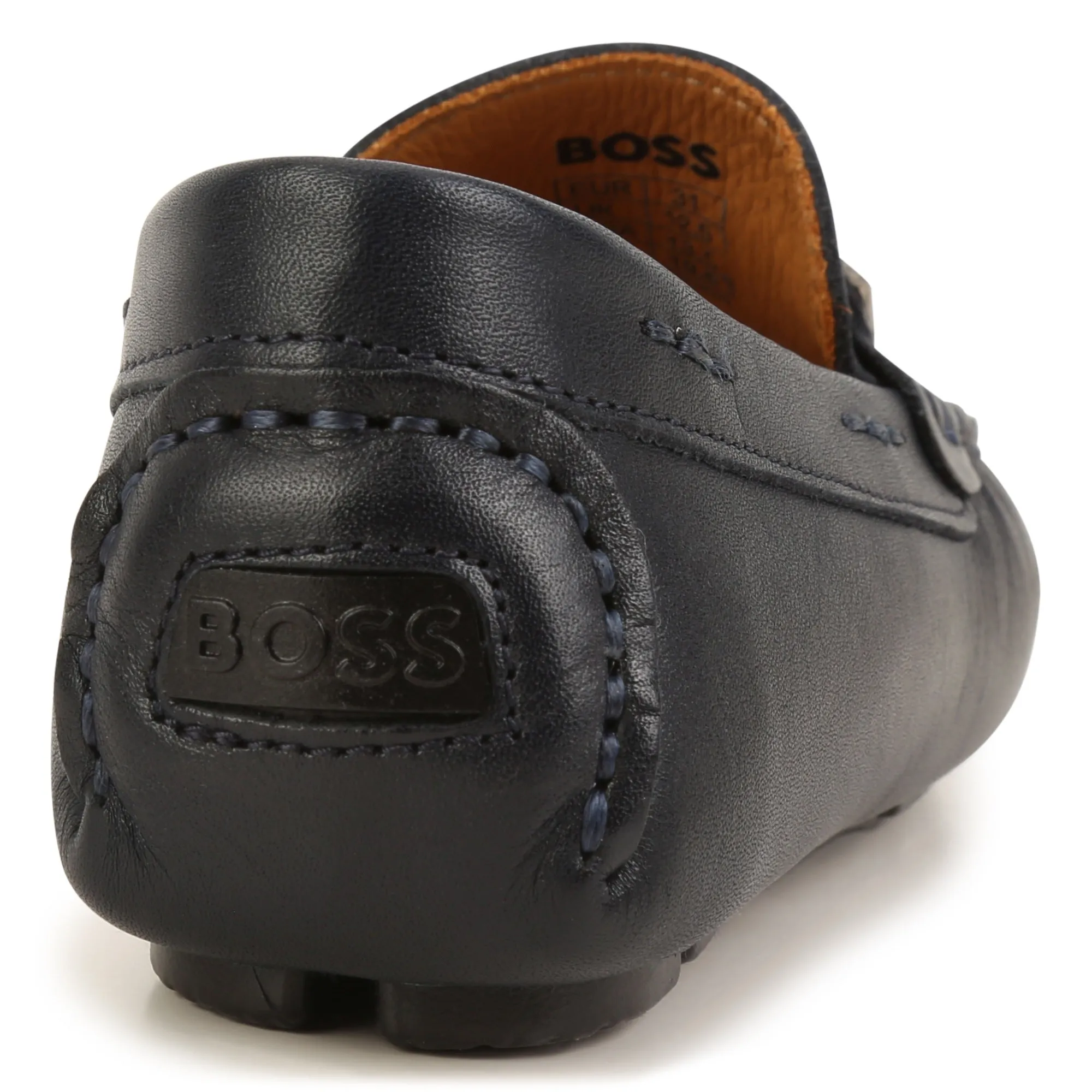 BOSS KIDSWEAR Navy Loafers