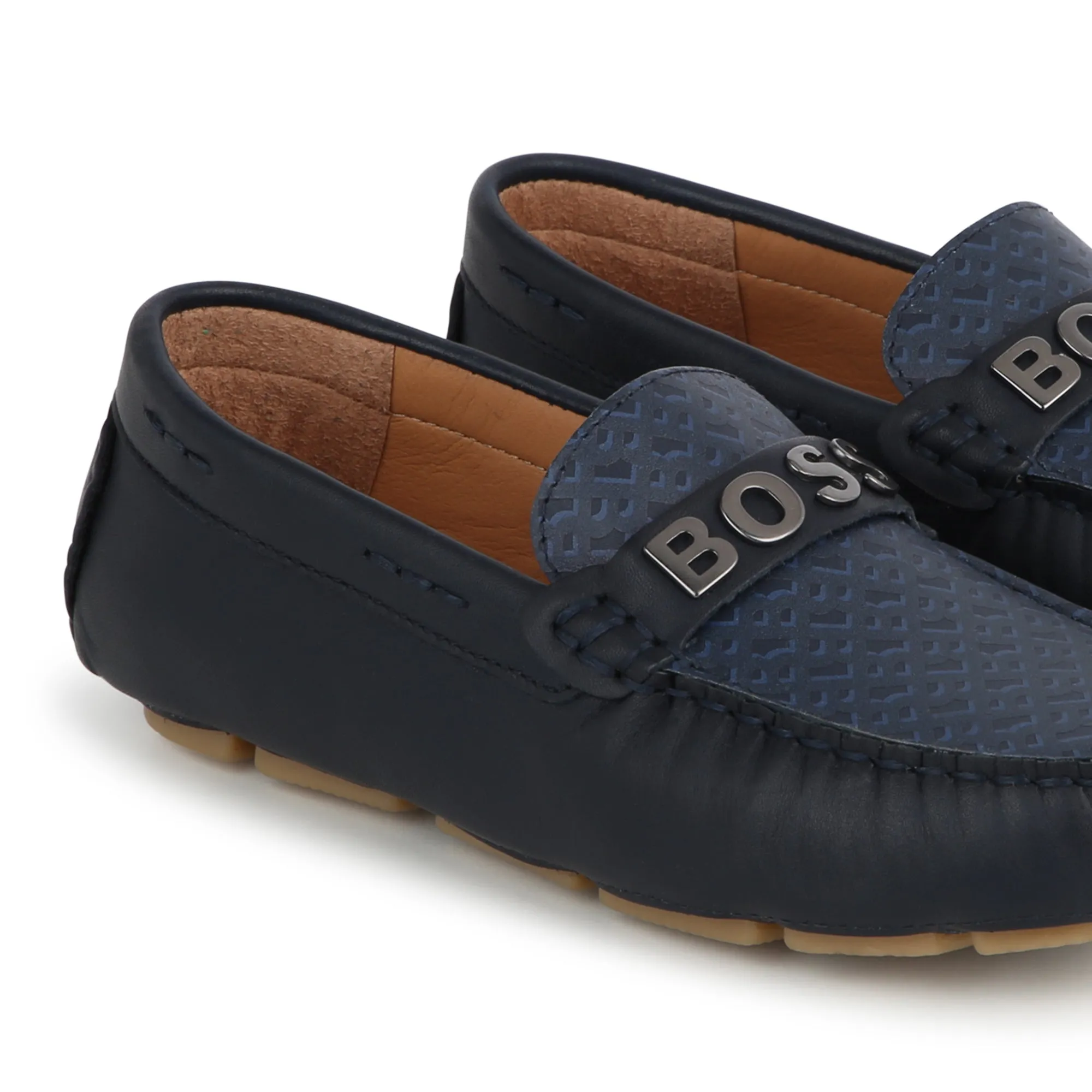 BOSS KIDSWEAR Navy Moccasin
