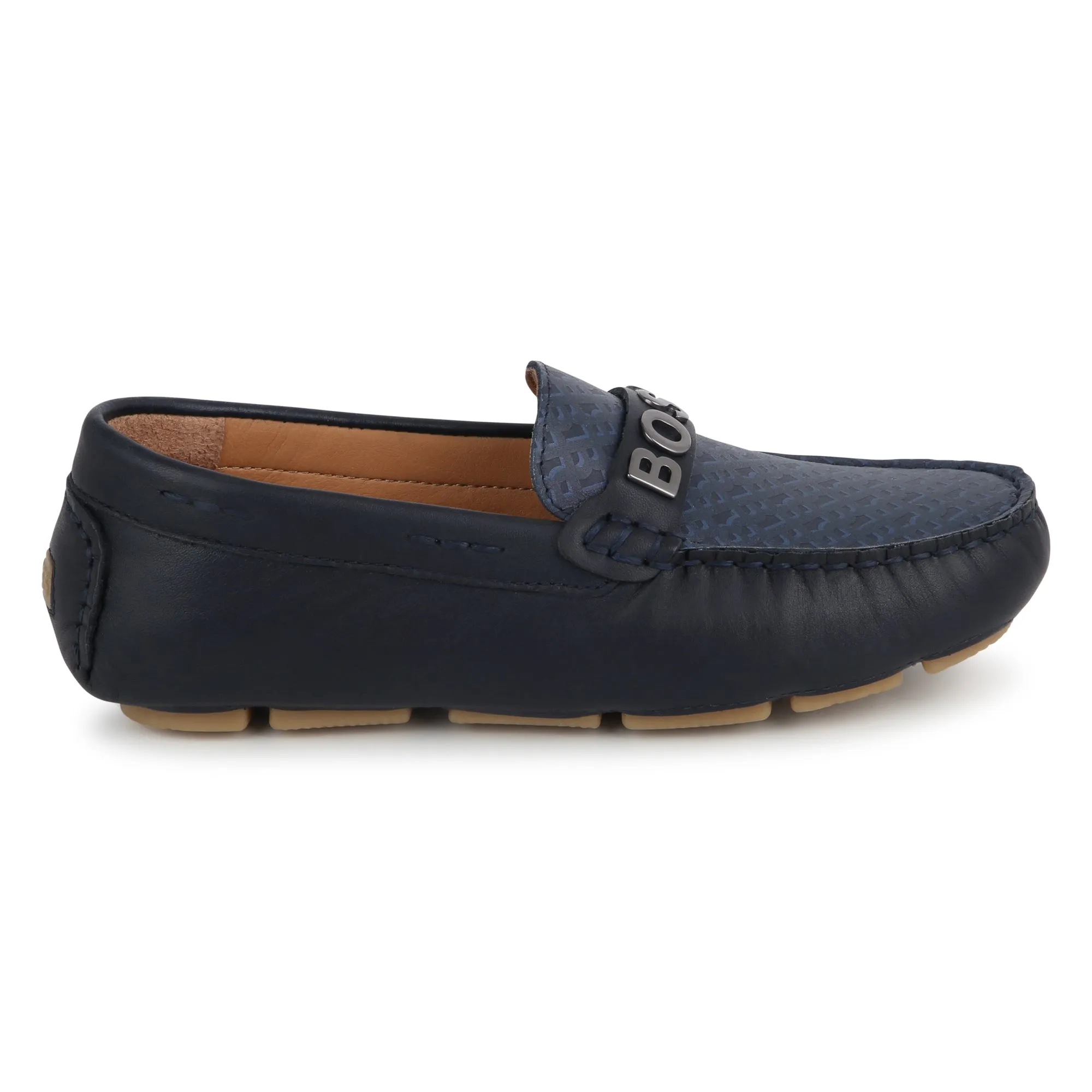 BOSS KIDSWEAR Navy Moccasin