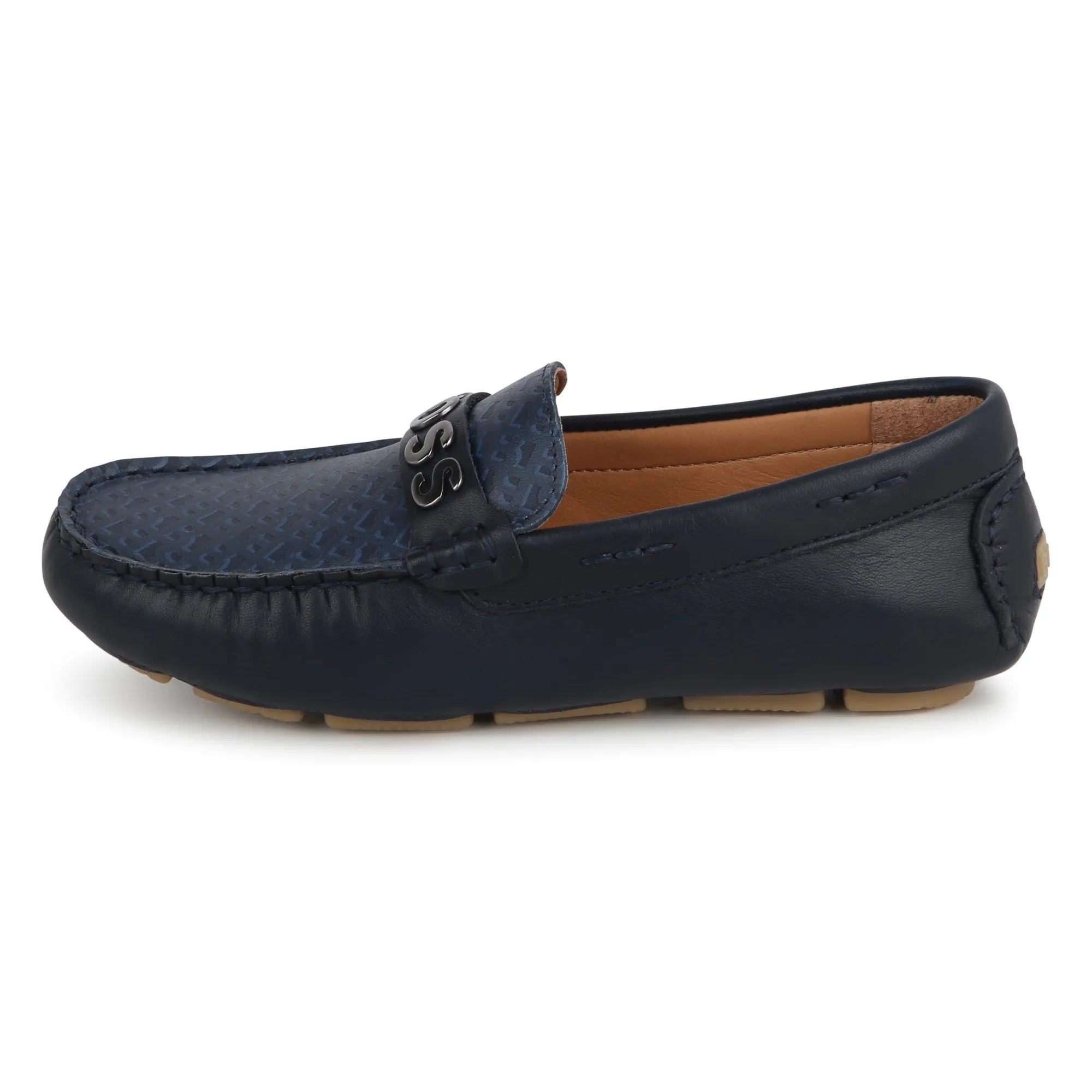 BOSS KIDSWEAR Navy Moccasin
