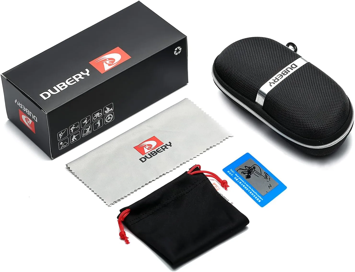 DUBERY Classic Polarized Sunglasses for Men Women Retro 100% UV Protection Driving Sun Glasses D731