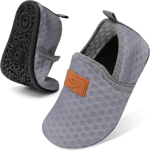 Lefflow Toddler Water Shoes Kids Quick Dry Beach Swim Socks Shoes Baby Non Slip House Slippers